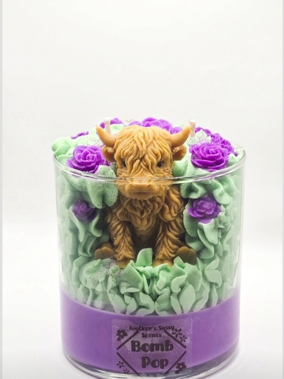 Highland Cow Candle